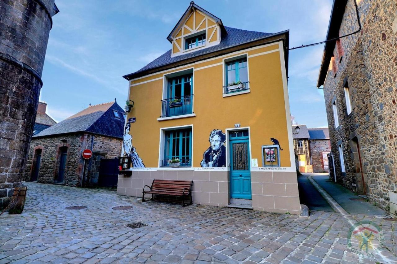 La Goutte D'Or Bed and Breakfast Combourg Exteriör bild